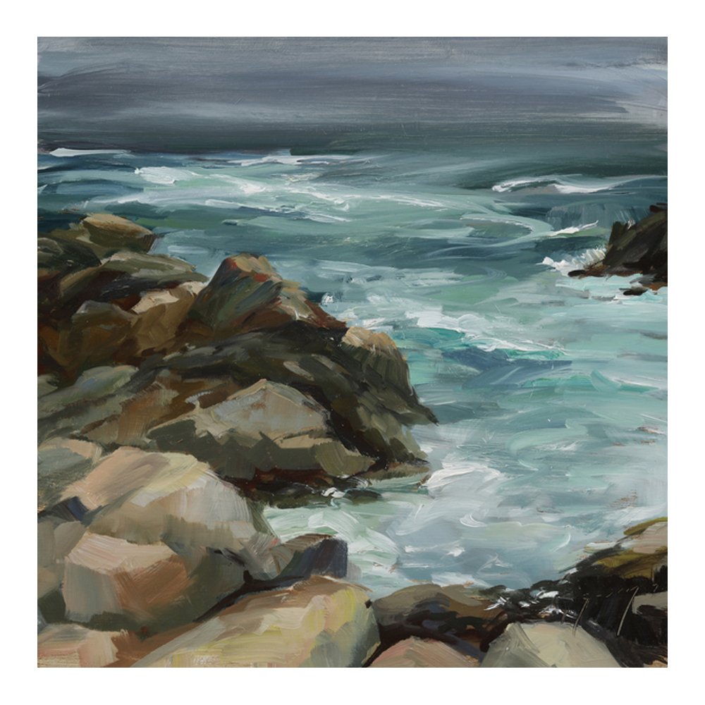 California Surf Along 17 Mile Drive  by GEORGESSE GOMEZ, from $21.50