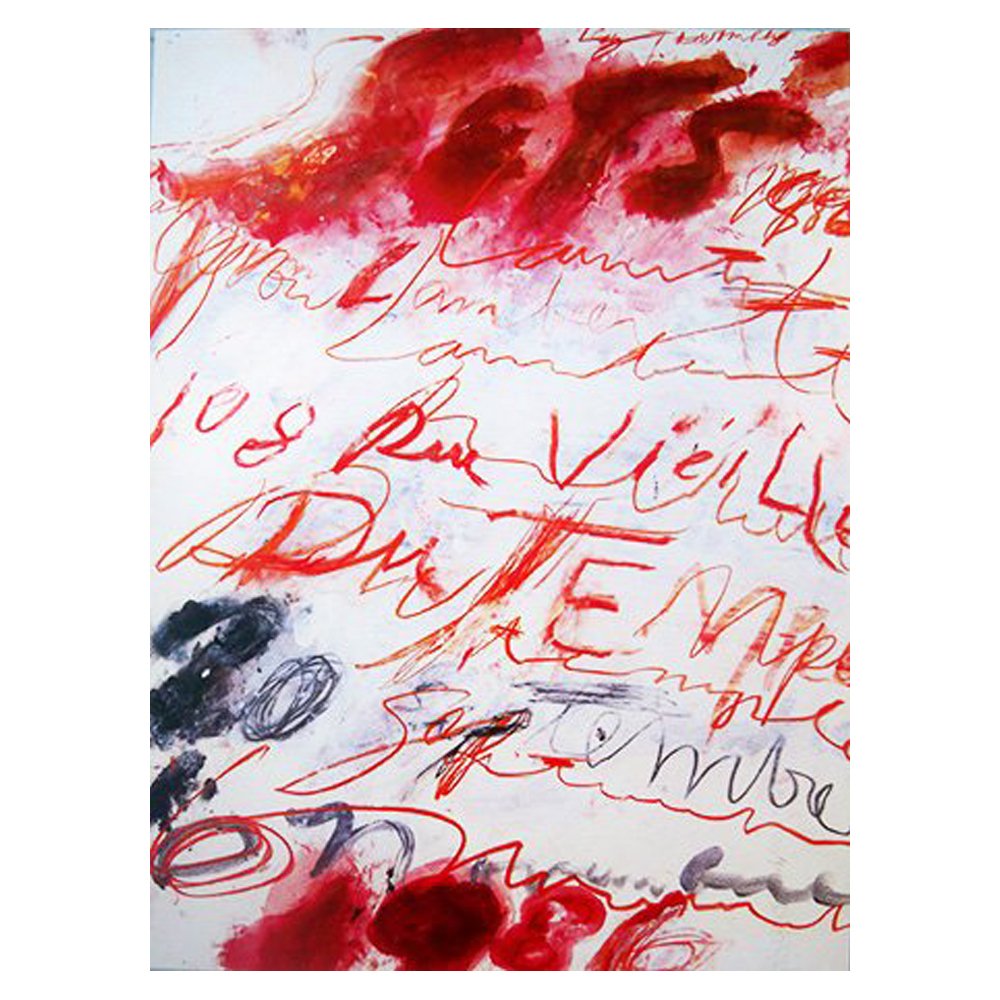 Cy Twombly - print (1986), €250