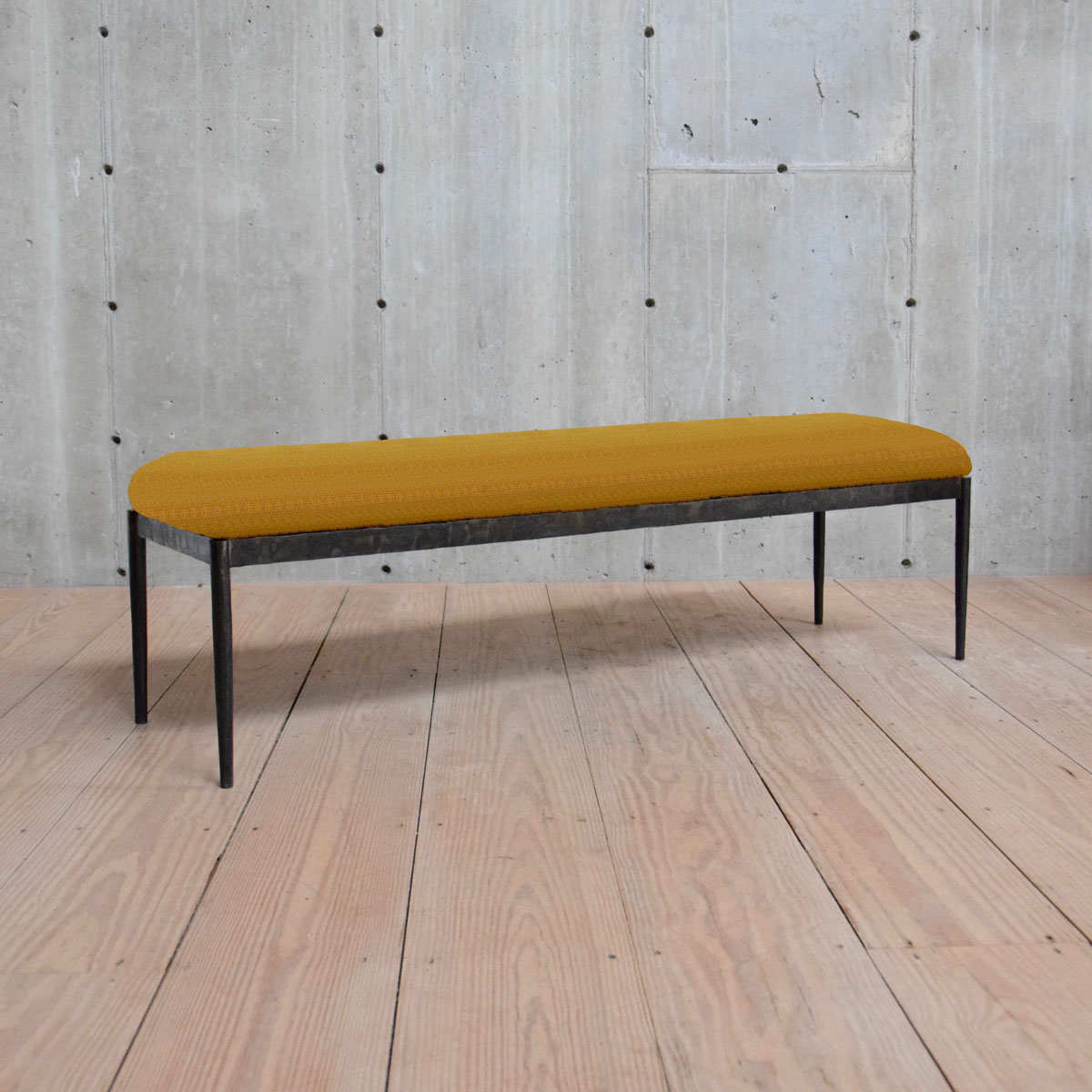 Monaco Style Bench with Upholstered Seat $4,485