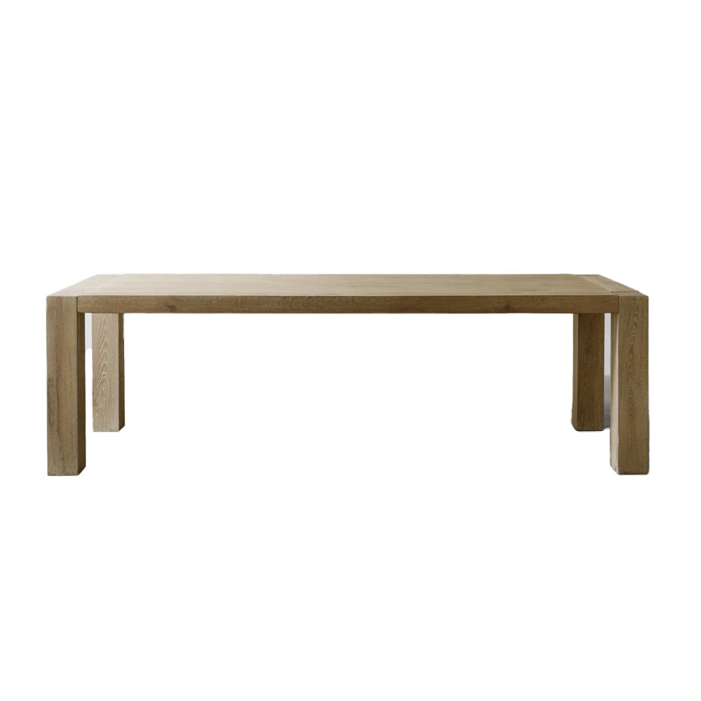 Montauk Parsons Dining Table, from $3595, Williams Sonoma Home