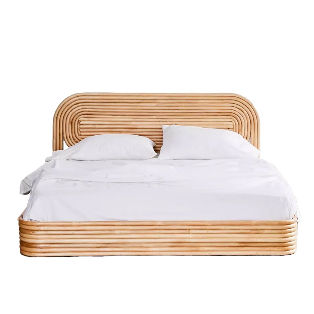 Ria Rattan Bed, $1399, Urban Outfitters