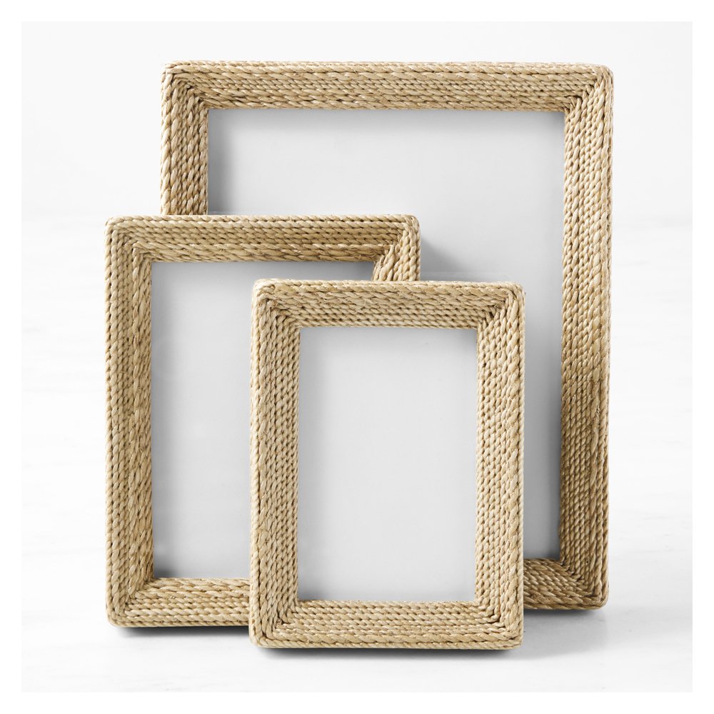 Point Reyes Picture Frames, from $120, Williams Sonoma Home