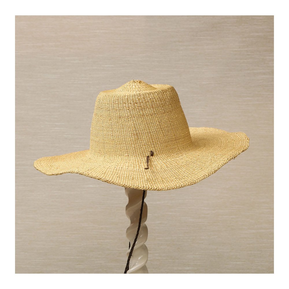 NATURAL STRAW HAT, $75, Copper Beech