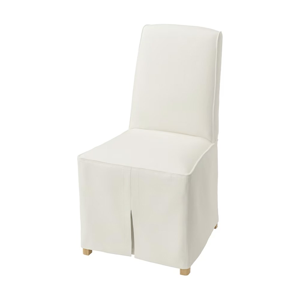 BERGMUND Chair with long cover, $135, Ikea