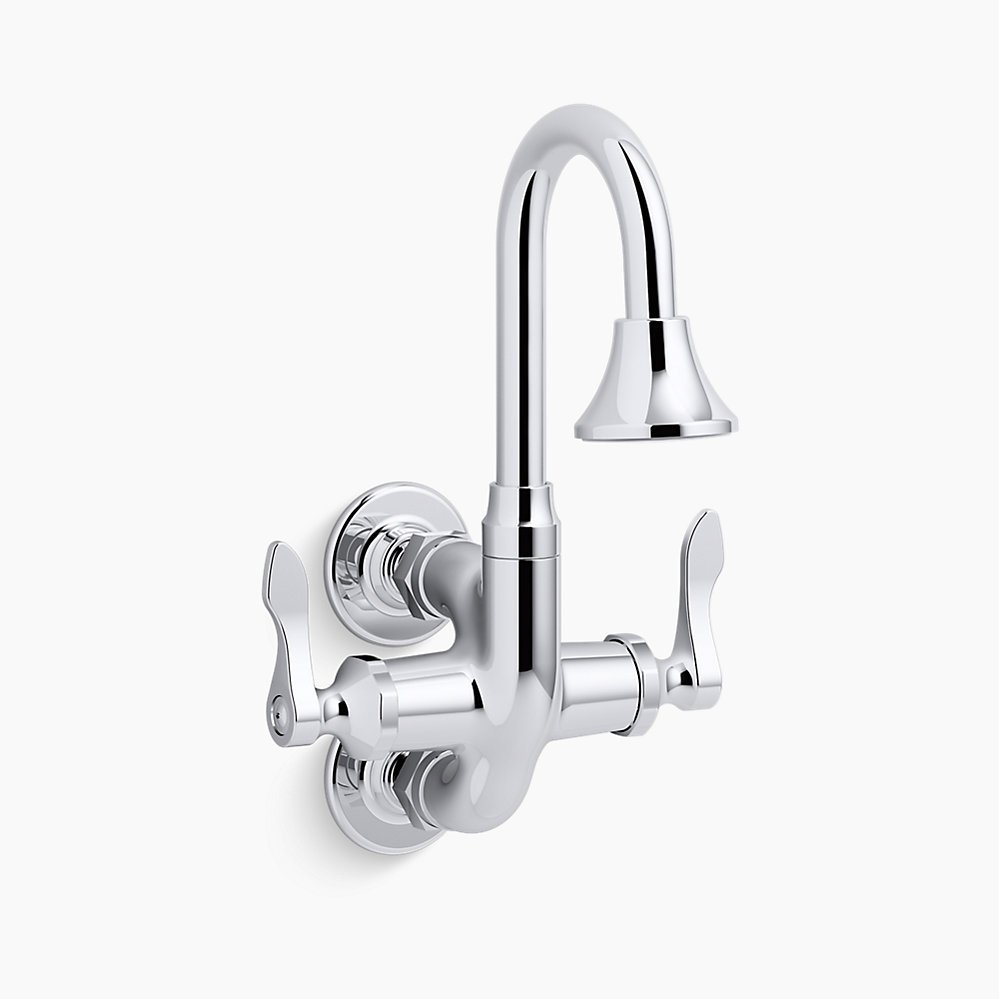 Wall-mount lavatory sink faucet, $345.40, Kohler