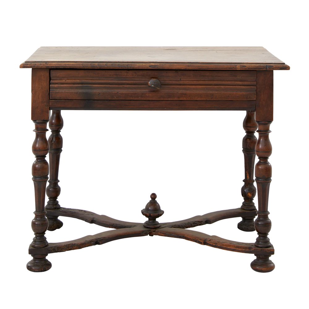 Antique French Wood Table, $1,695, Jayson Home
